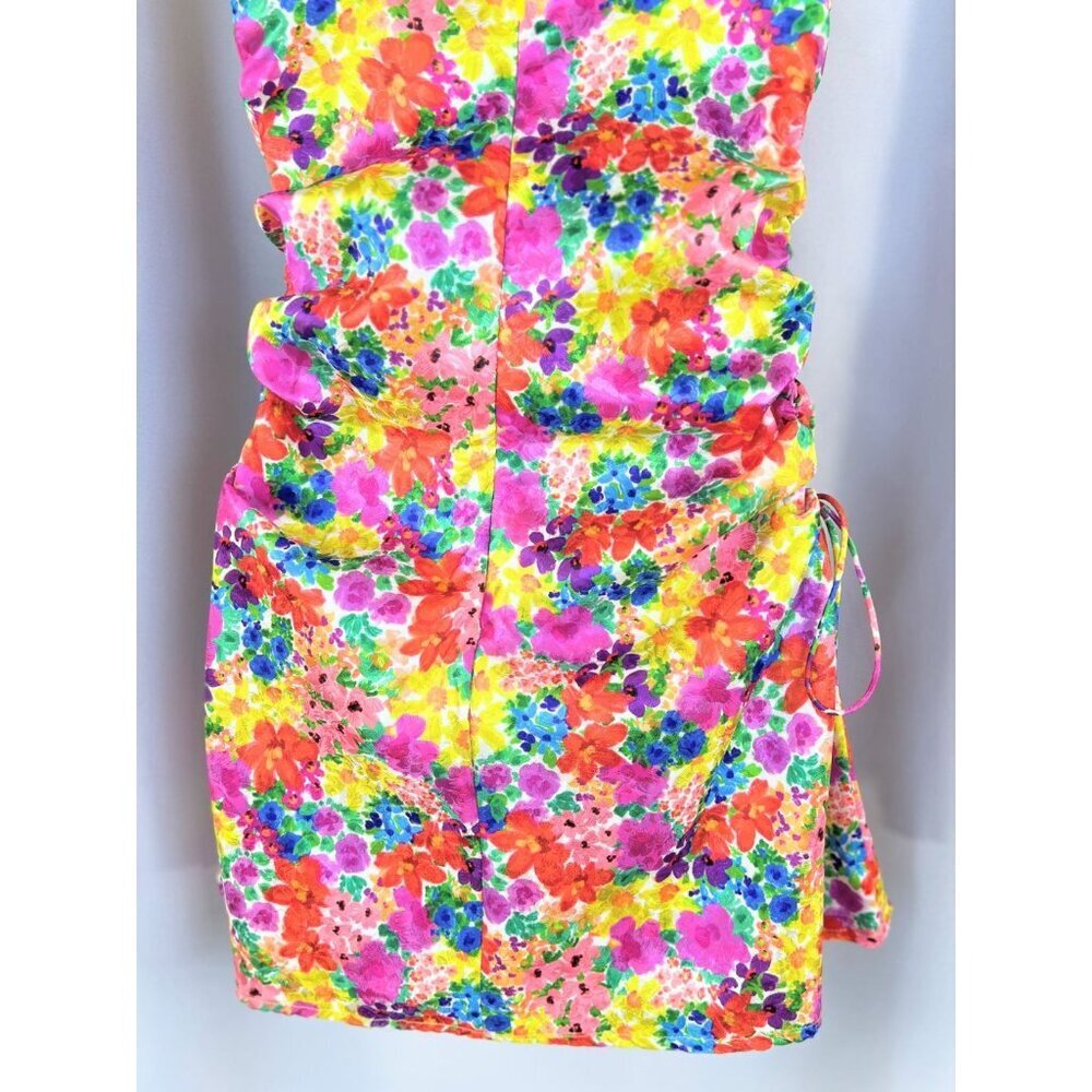 For Love & Lemons Merrill Vibrant Floral Mini Dress $225 - Picture 9 of 13